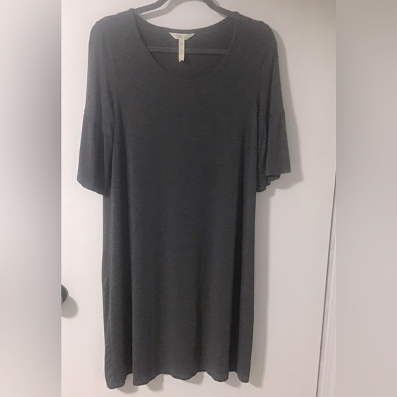 Matilda Jane Jersey Live To Teach Flutter Sleeve Dress - Picture 2 of 6